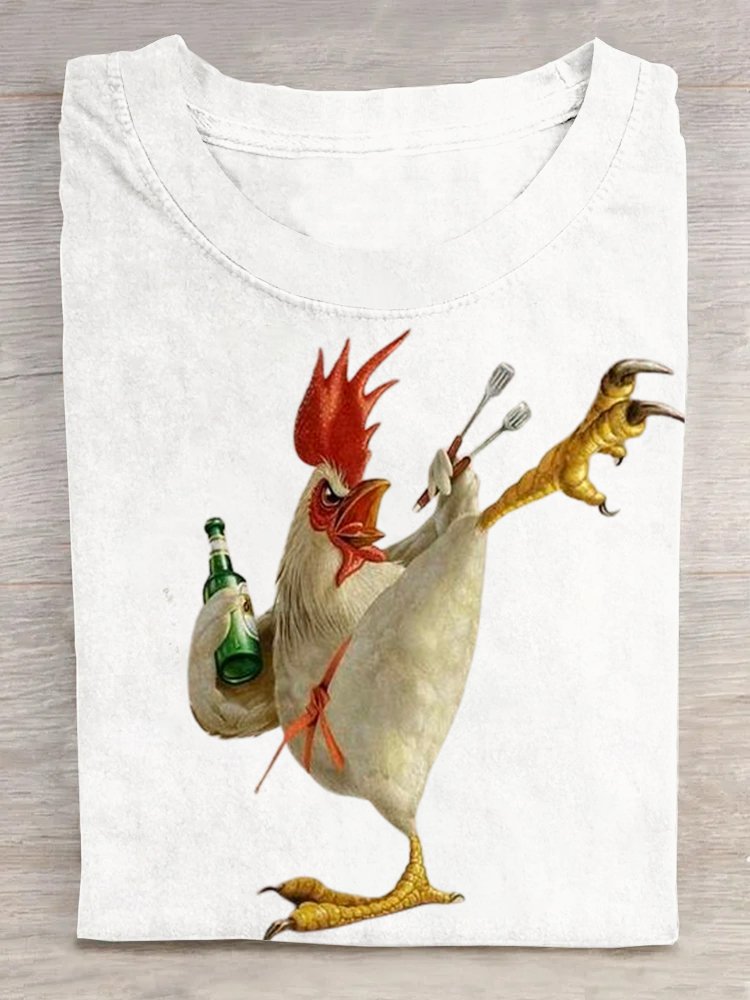 Casual Loose Animal T-Shirt