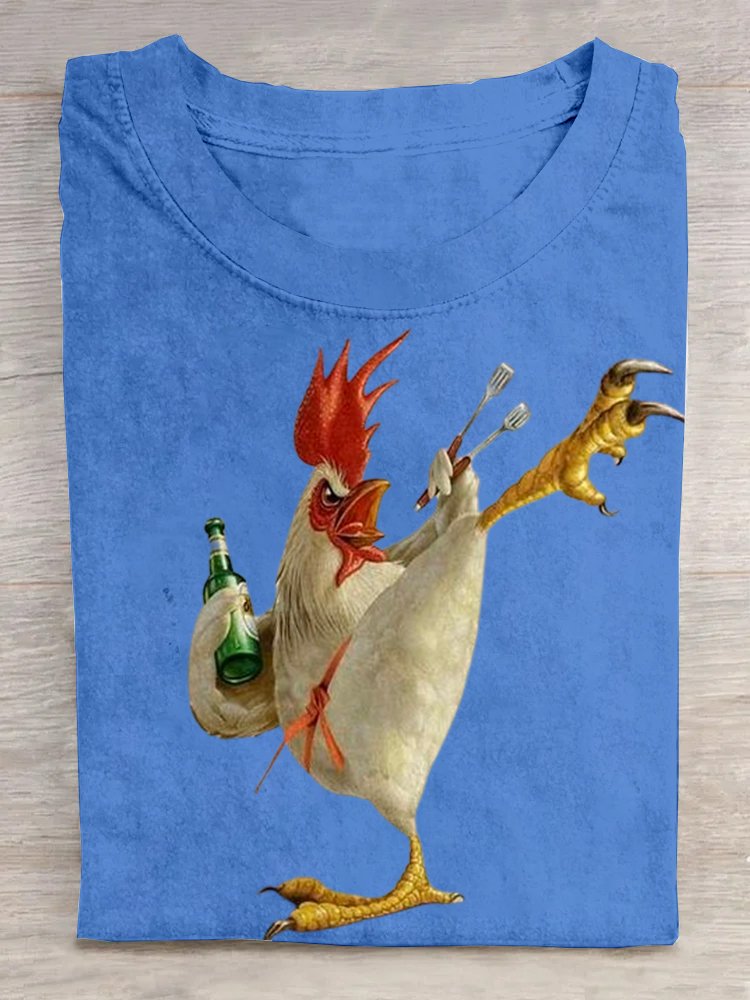 Casual Loose Animal T-Shirt