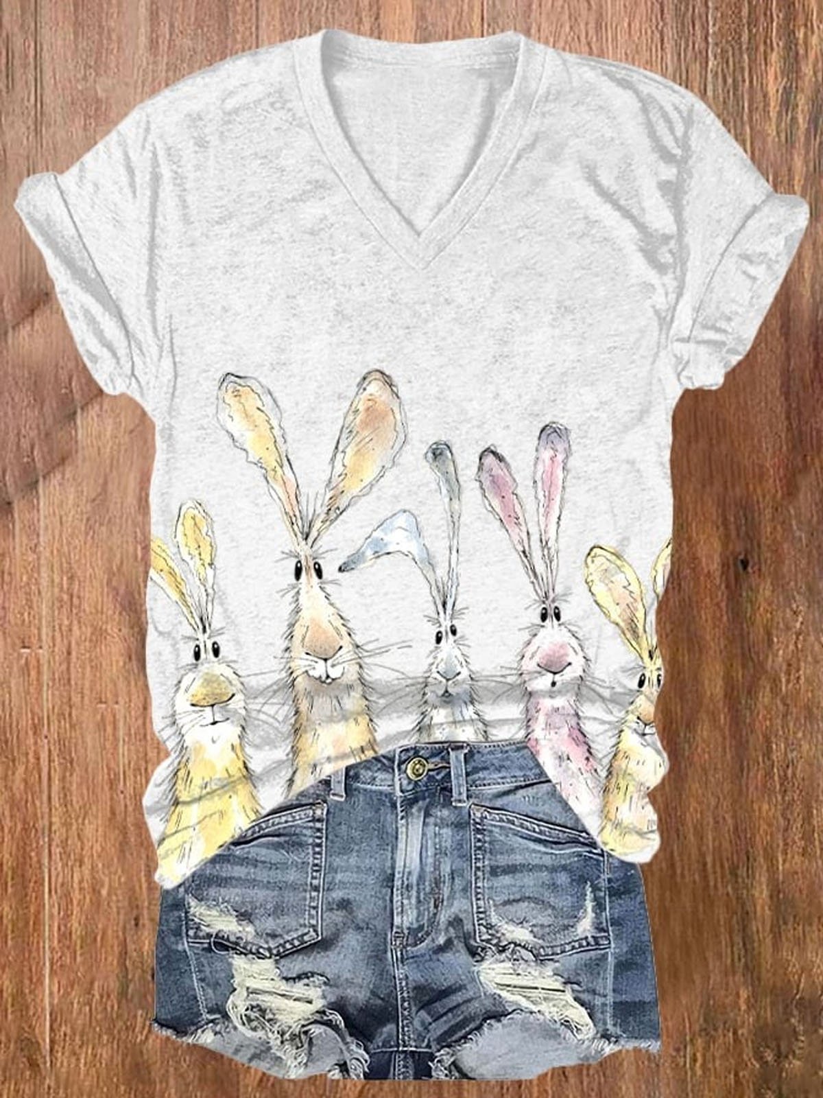 Casual Rabbit T-Shirt