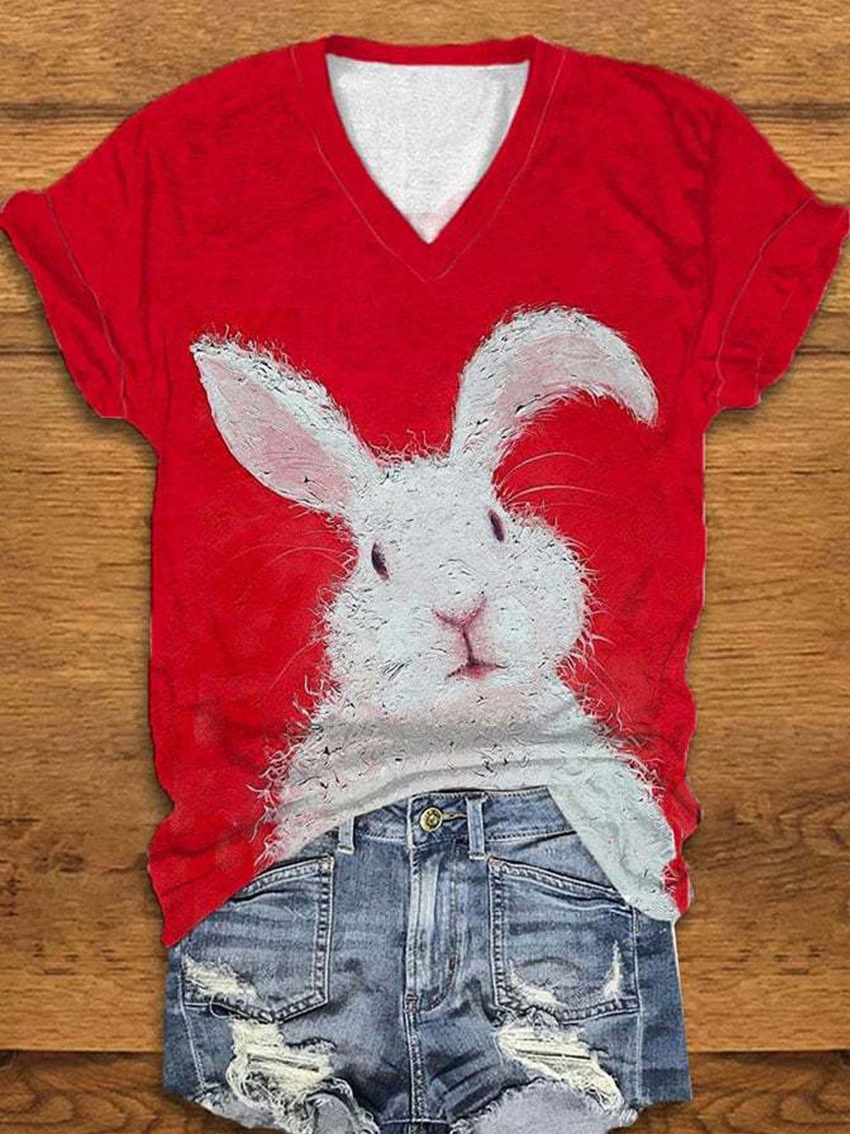 Casual Rabbit T-Shirt