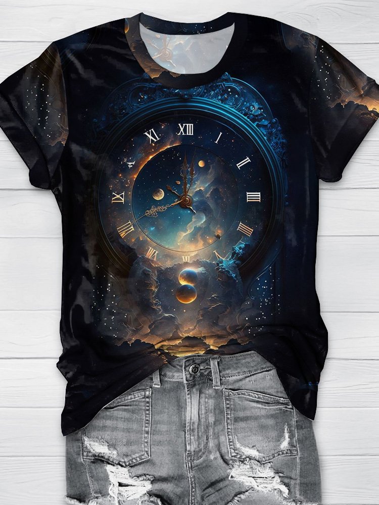 Abstract Time is priceless Casual T-Shirt