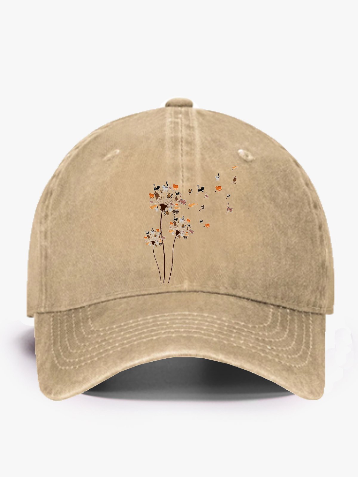 Dandelion Dure Cotton Baseball Cap