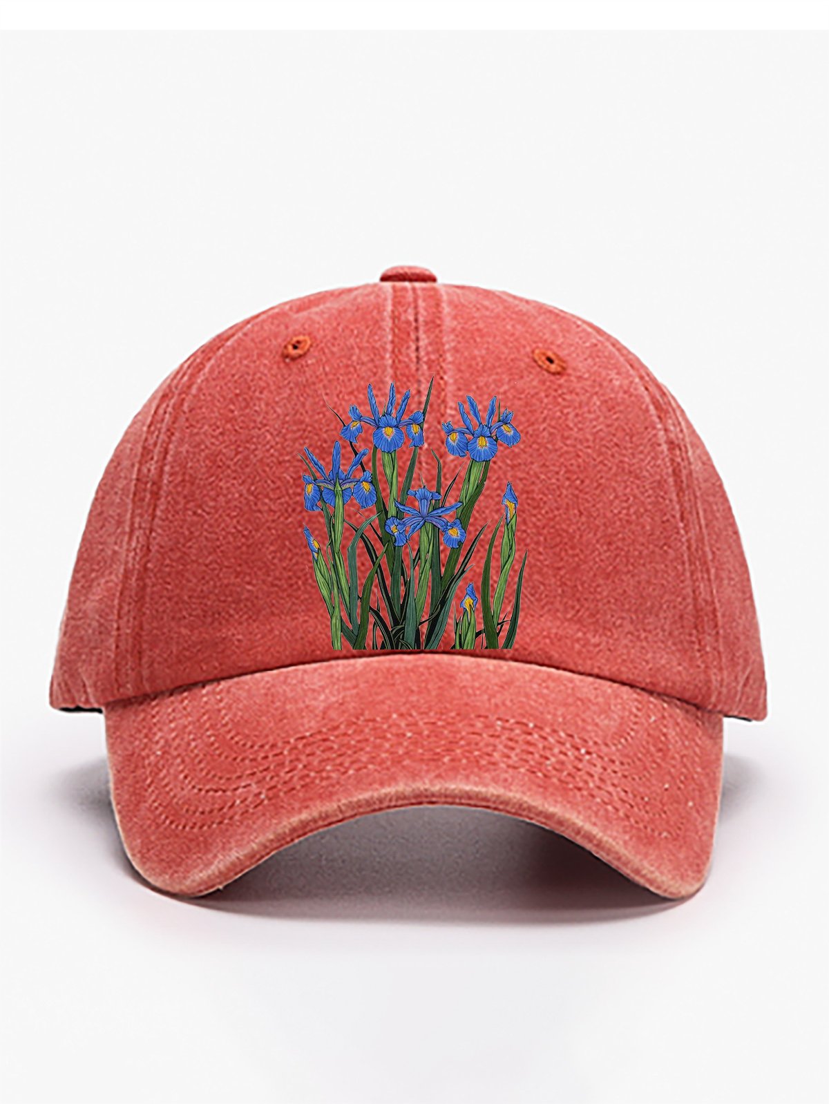 Floral pure cotton baseball cap