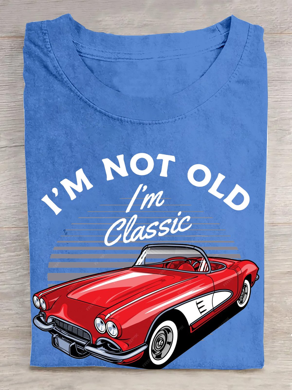 SINCE VINTAGE STYLE 1960 I'M NOT OLD I'm Classic E RAPIK Cotton Casual Loose T-Shirt