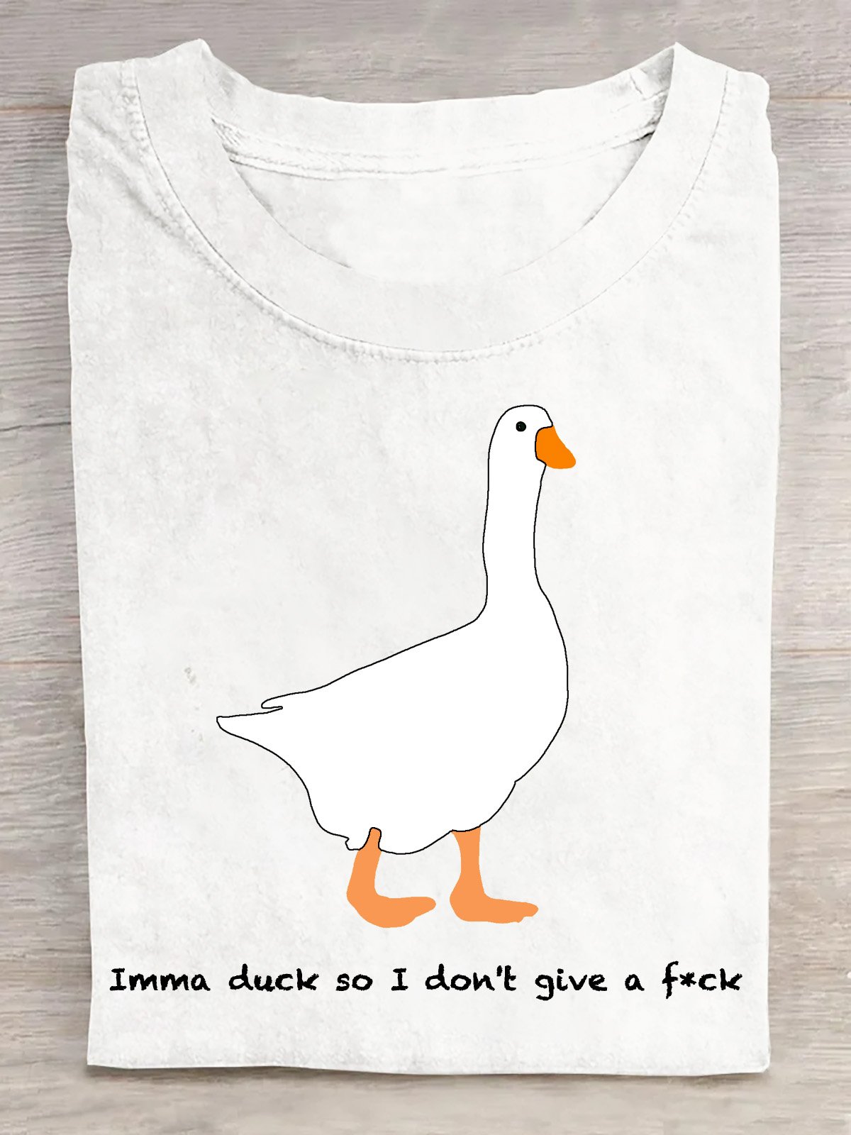 Imma duck so I don't give a f*ck T-Shirt