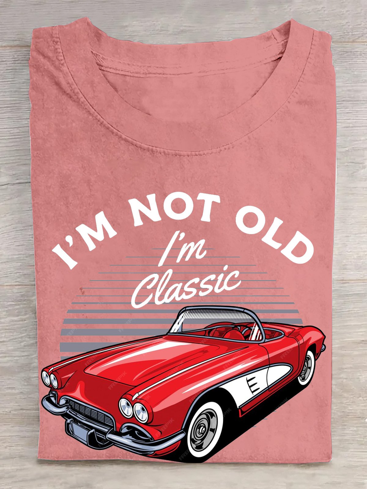 SINCE VINTAGE STYLE 1960 I'M NOT OLD I'm Classic E RAPIK Cotton Casual Loose T-Shirt