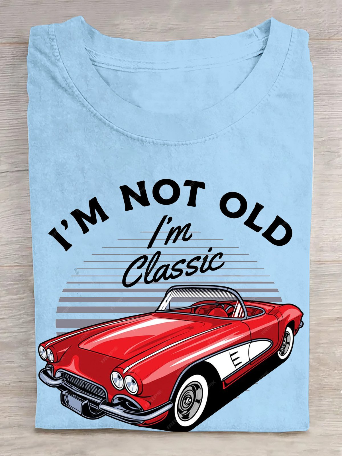 SINCE VINTAGE STYLE 1960 I'M NOT OLD I'm Classic E RAPIK Cotton Casual Loose T-Shirt