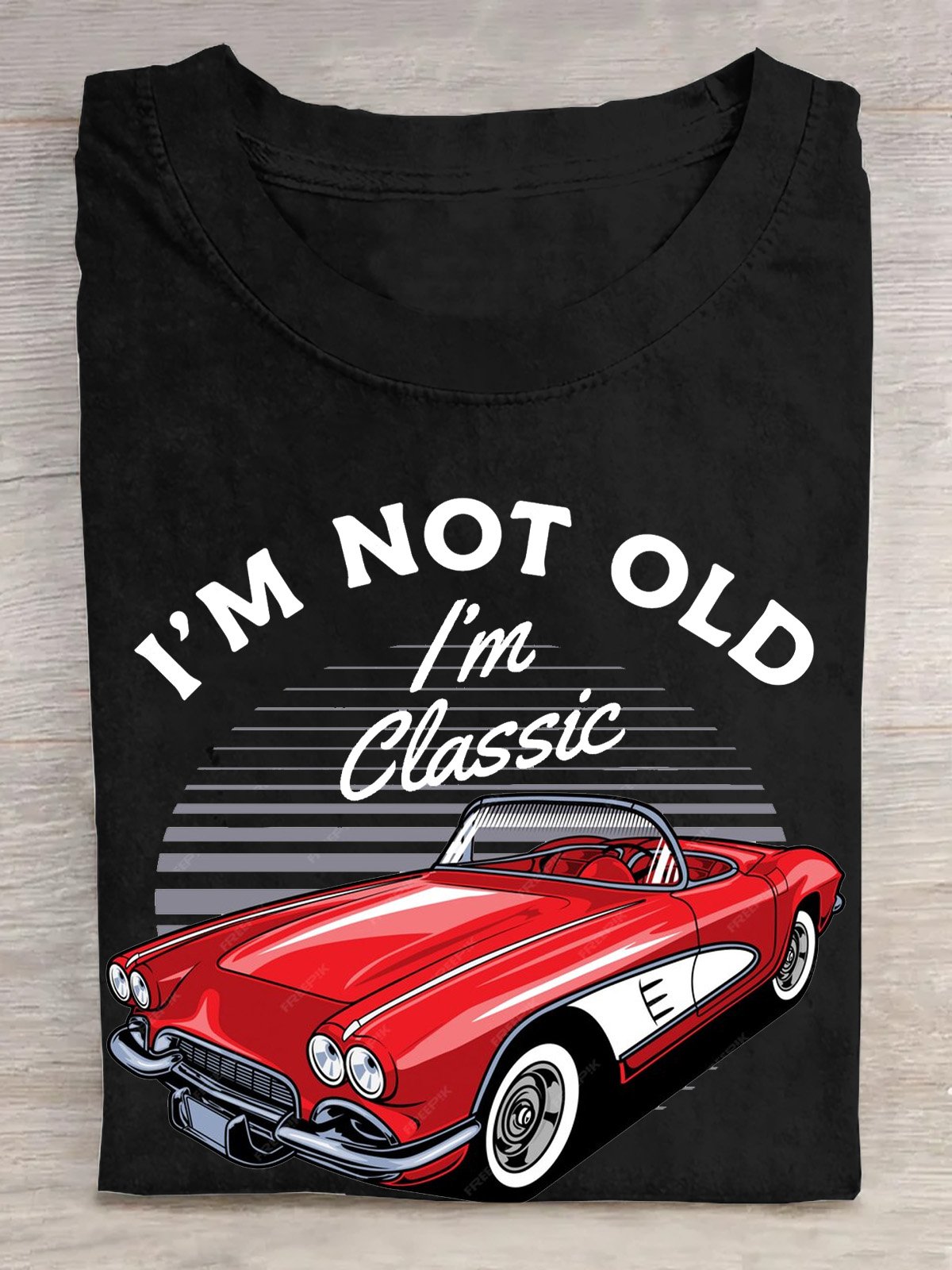 SINCE VINTAGE STYLE 1960 I'M NOT OLD I'm Classic E RAPIK Cotton Casual Loose T-Shirt