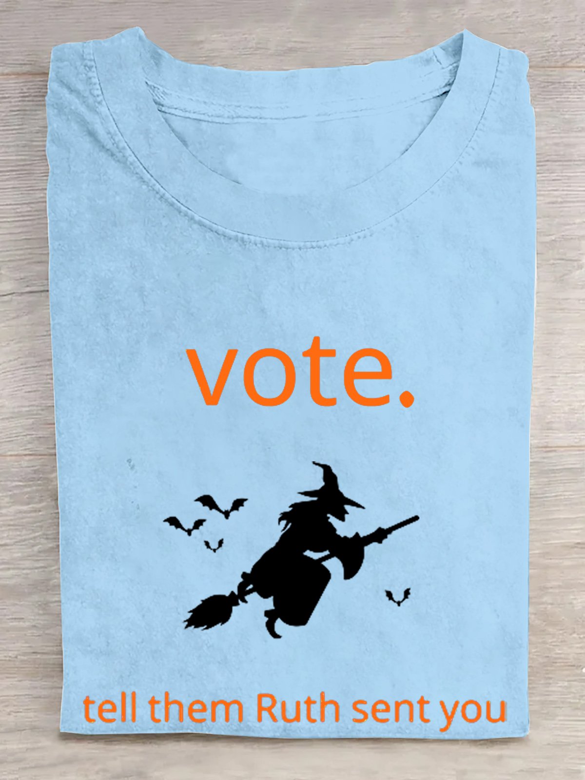 Cotton Halloween Women's Vote  T-Shirt