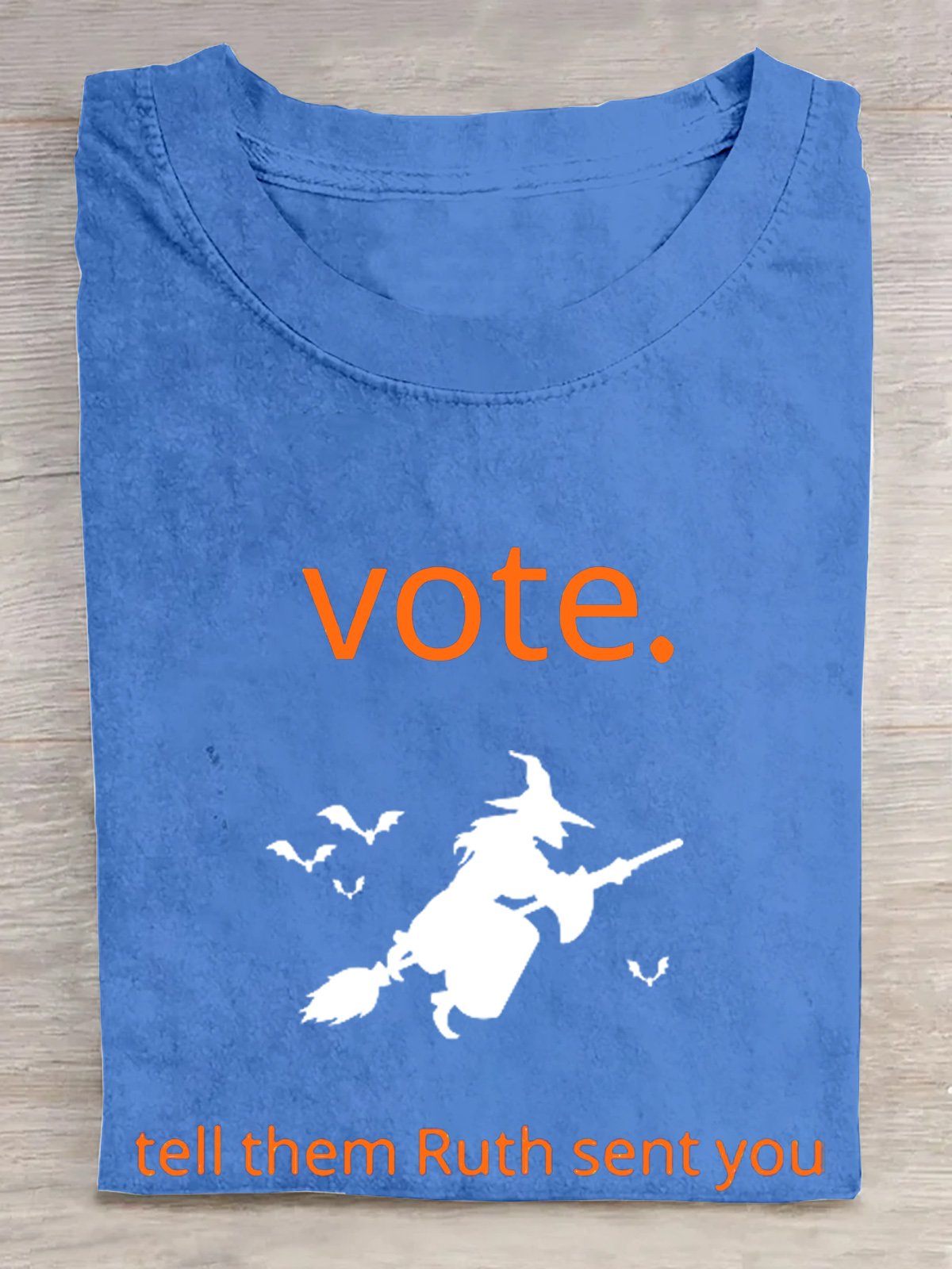 Cotton Halloween Women's Vote  T-Shirt