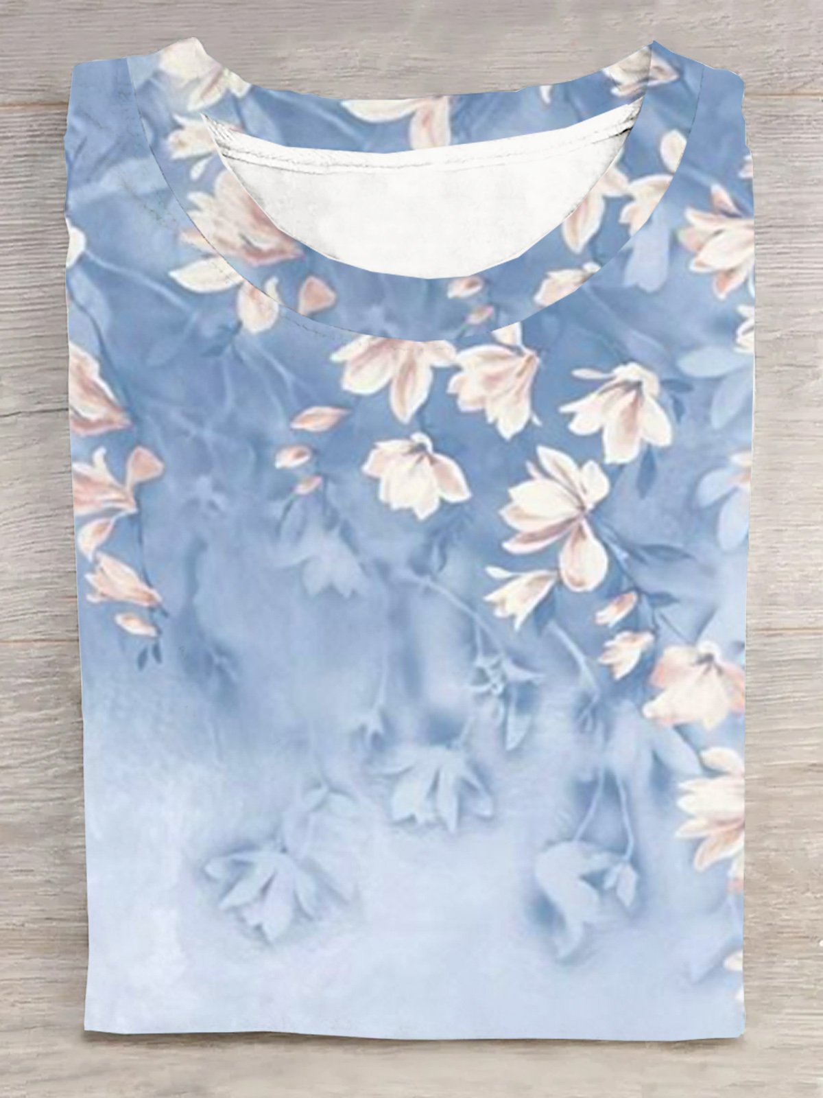 Loose Floral Casual T-Shirt