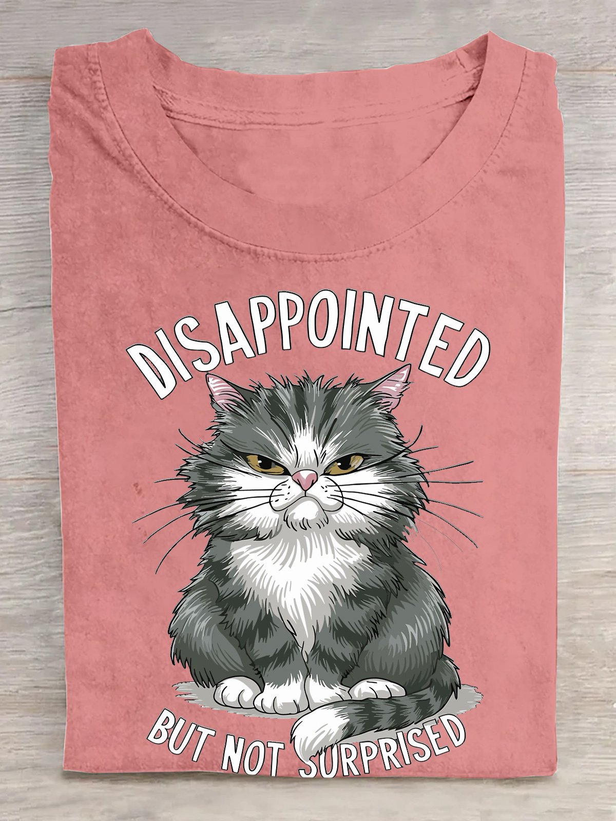 Cat disappointed but not surprised T-Shirt