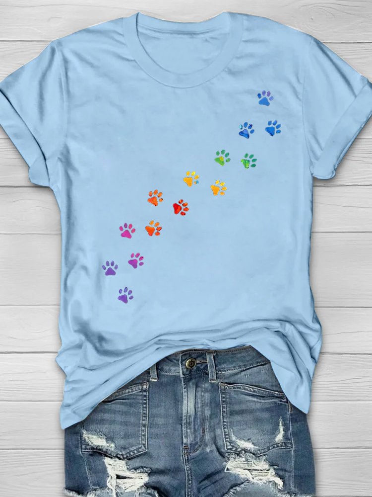 Dog Casual Cotton T-Shirt