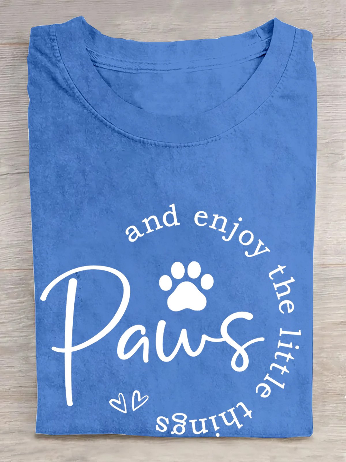 Cotton Paws And Enjoy The Little Things T-Shirt