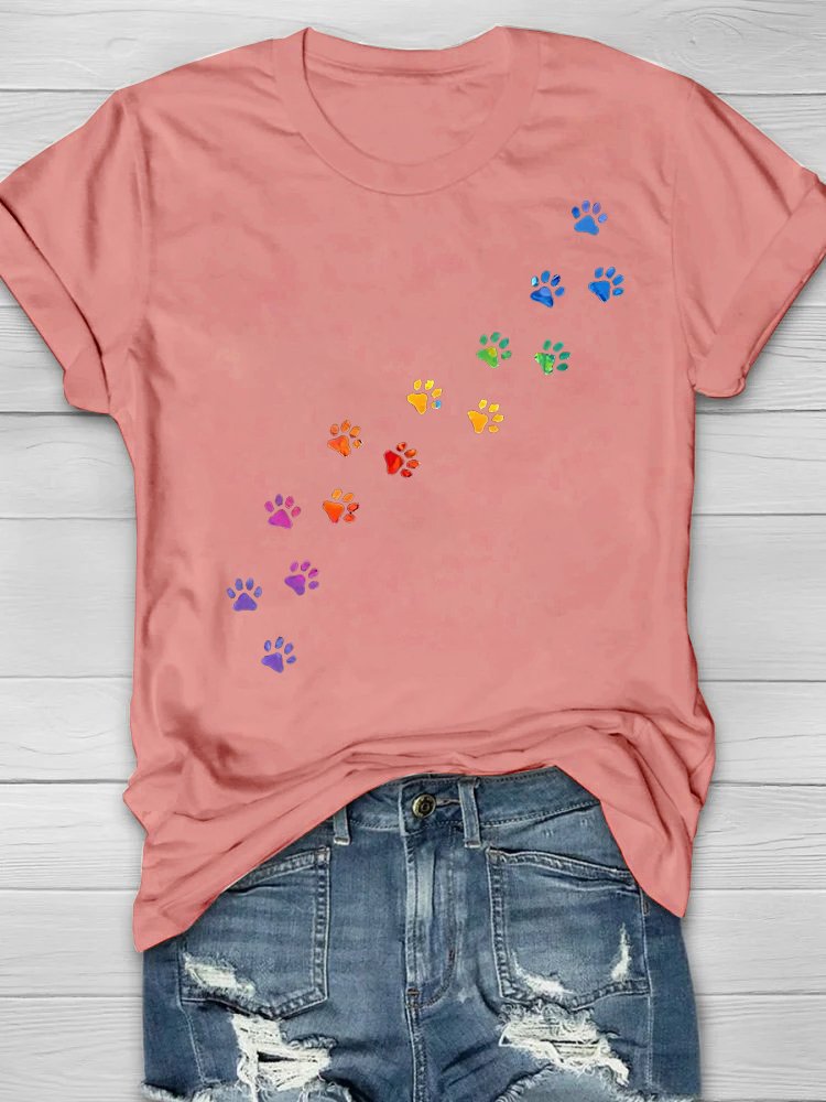 Dog Casual Cotton T-Shirt