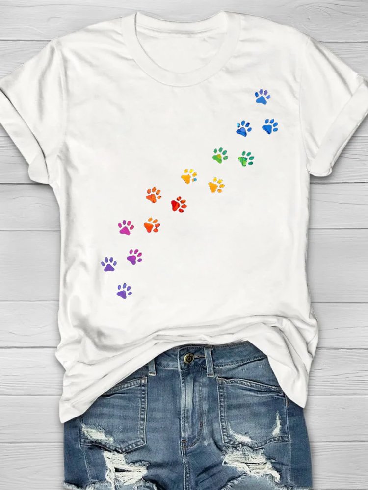 Dog Casual Cotton T-Shirt