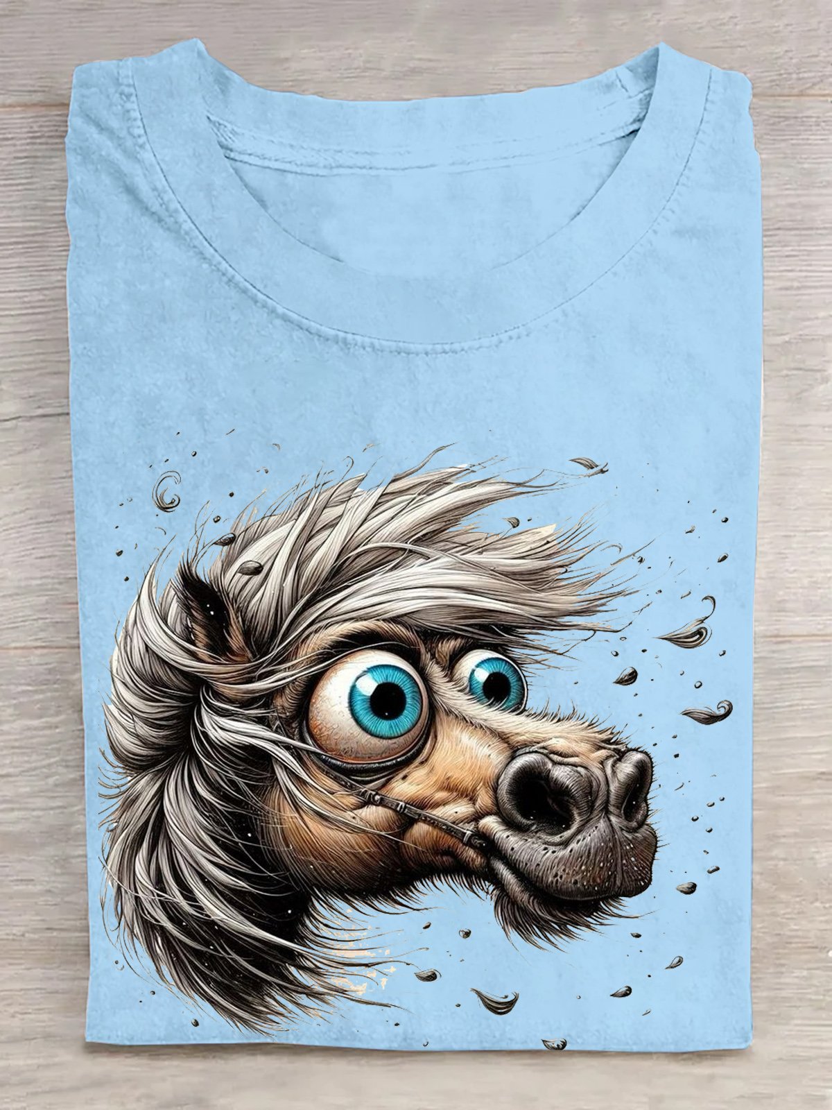 Horse Casual Loose T-Shirt