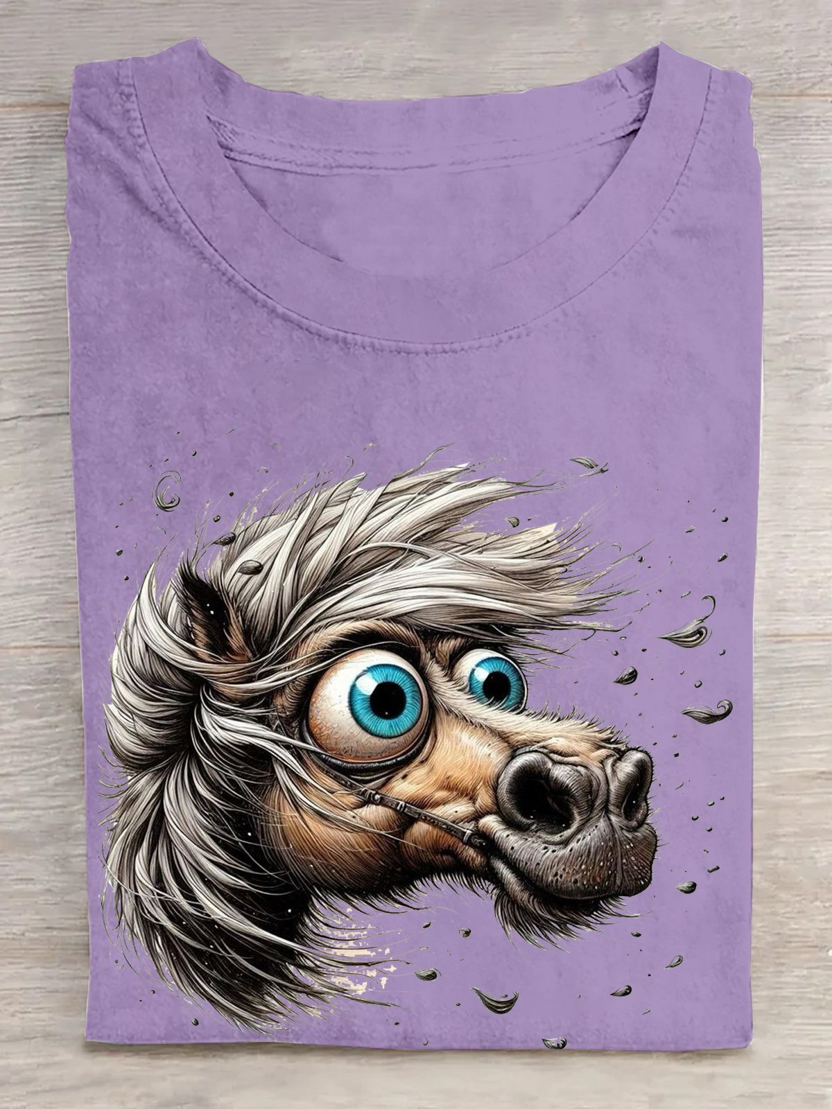 Horse Casual Loose T-Shirt