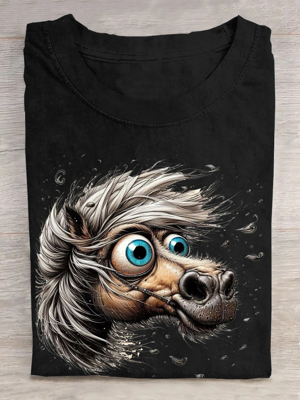 Horse Casual Loose T-Shirt